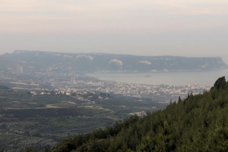 Great view from main road in Anfeh