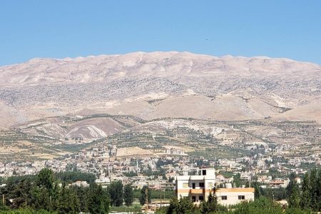 View Zahle Baalbak Highway