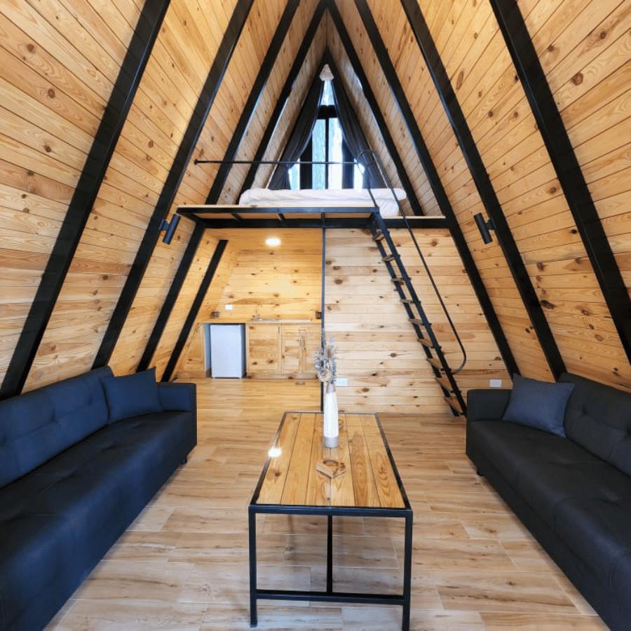 A-shaped Bungalow 4 with Indoor Jacuzzi  – Douma