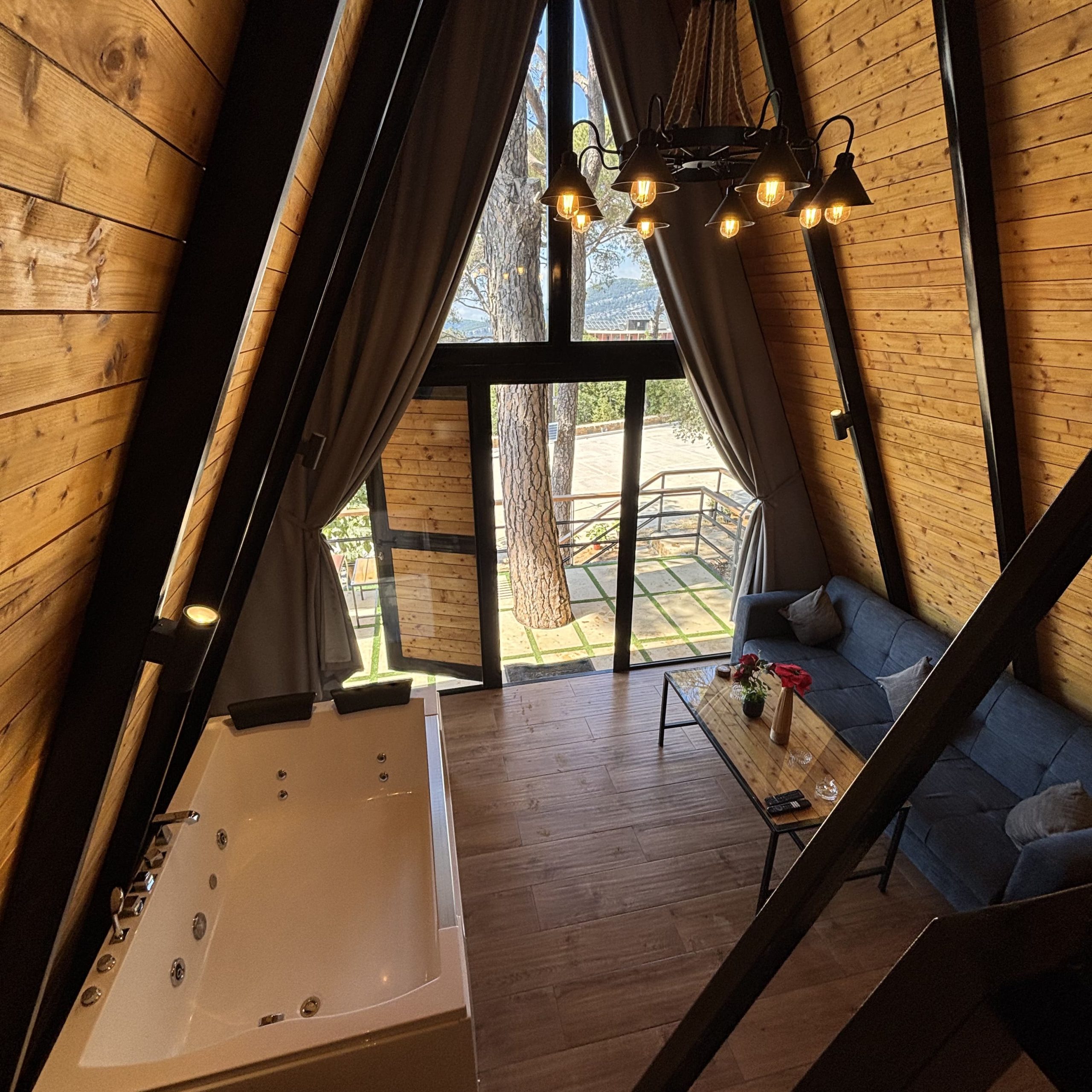 A-shaped Bungalow 4 with Indoor Jacuzzi  – Douma