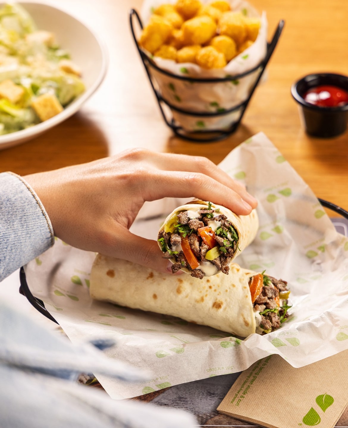 Zaatar w Zeit Backyard