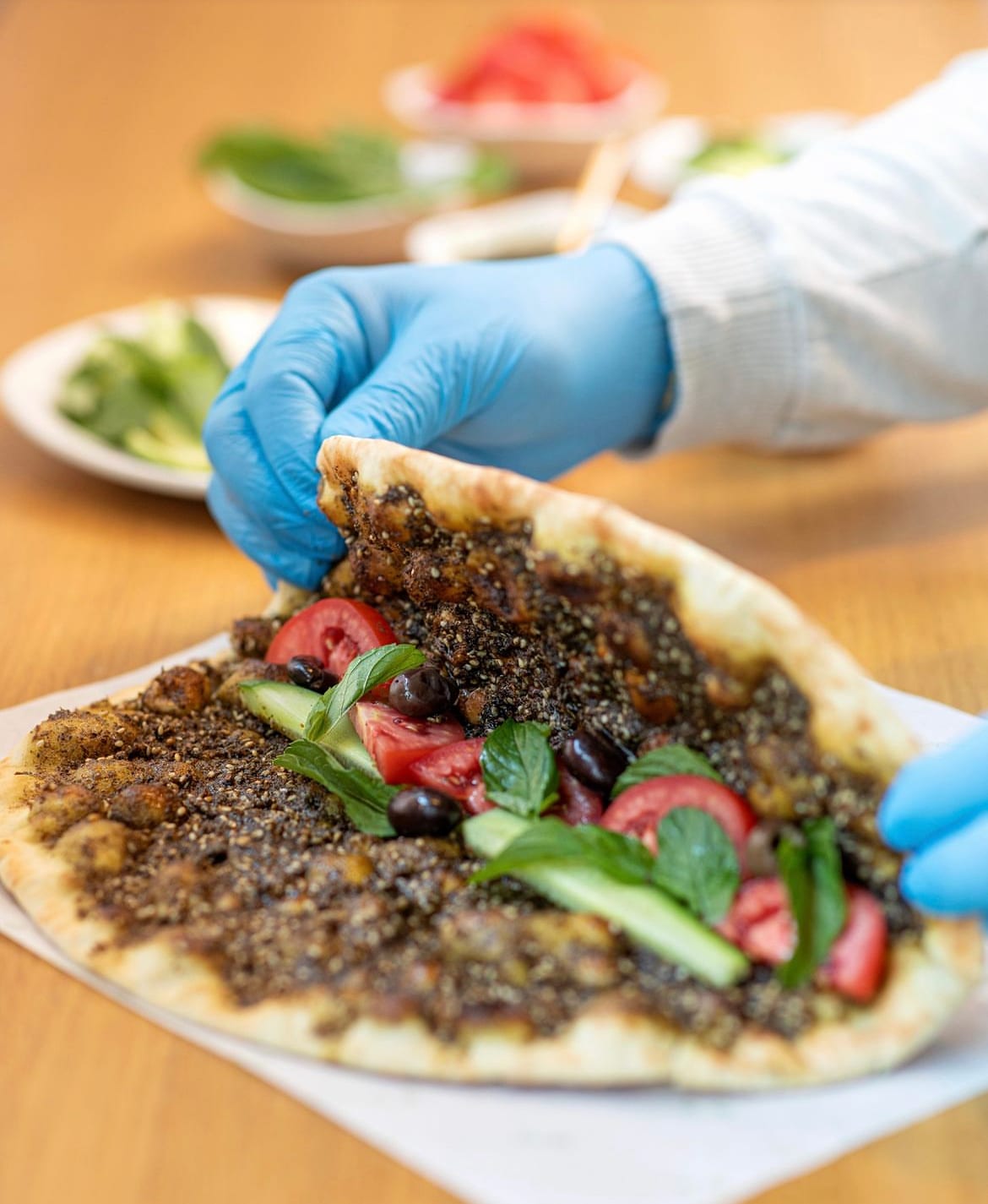 Zaatar w Zeit Backyard