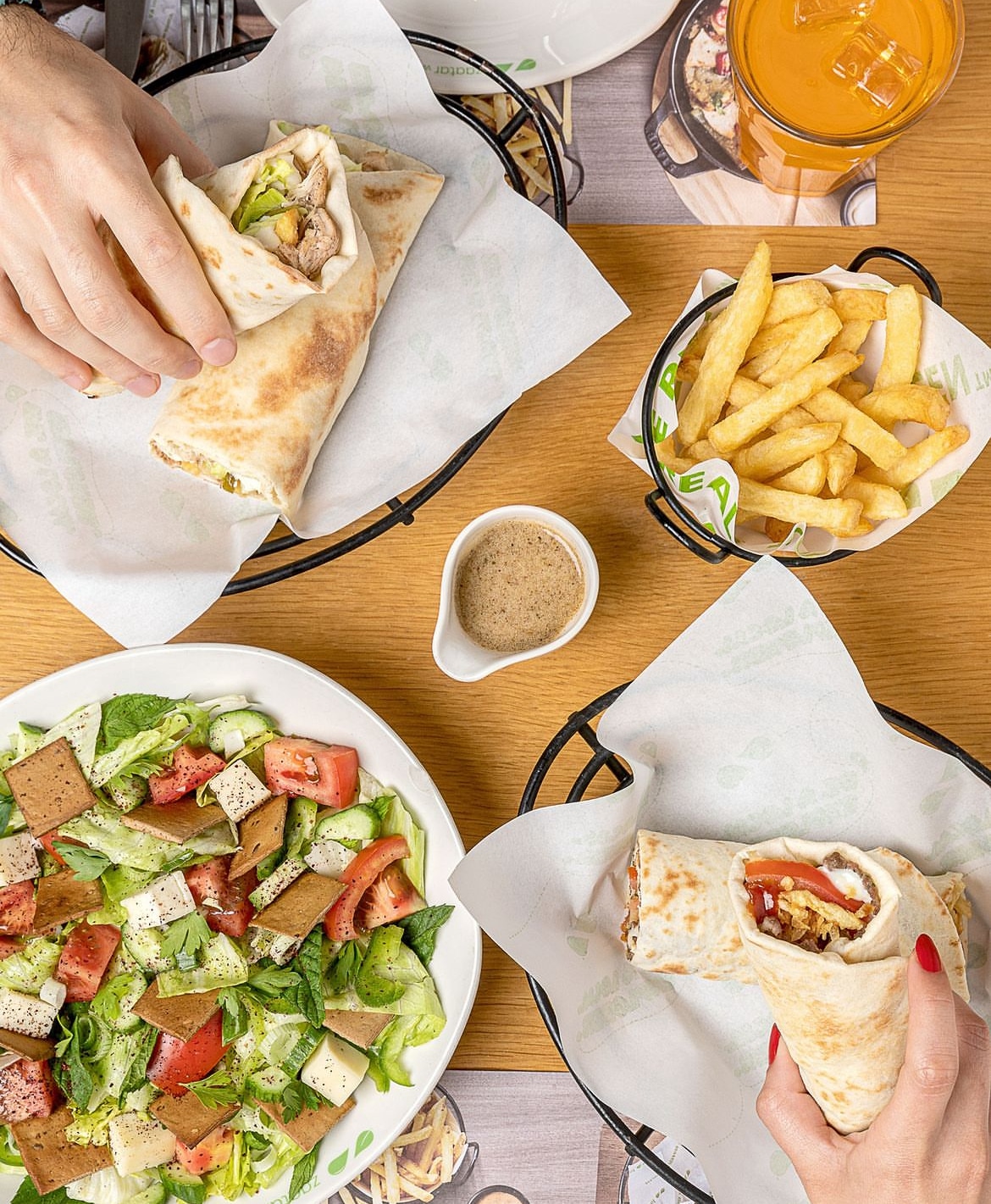 Zaatar w Zeit Backyard