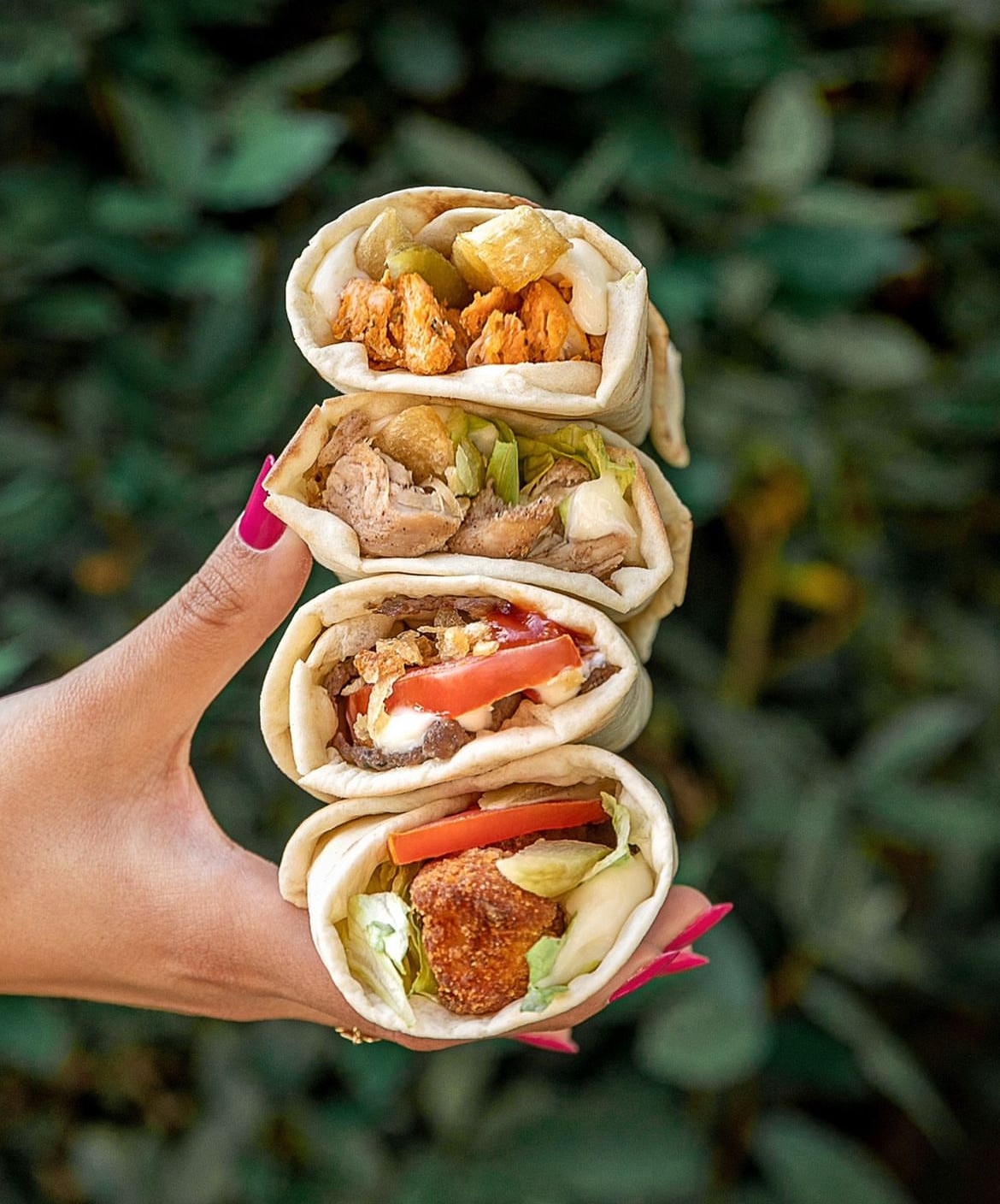 Zaatar w Zeit Backyard
