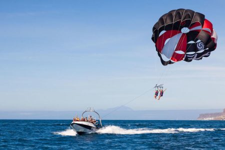 Parasailing in Jounieh