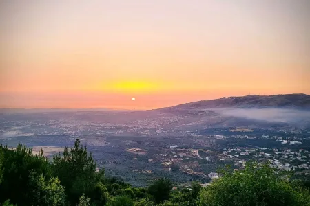 View with Sunset Beit Sabra Dannieh