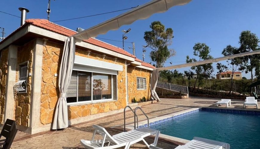 Chalet with Private Pool – Ain Qana, South Lebanon